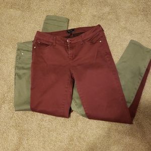 Colored pants